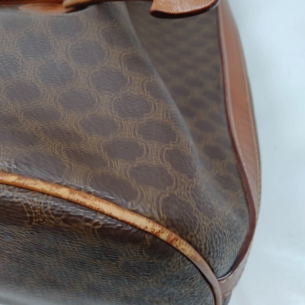 Celine Monogram Macadam Drawstring Bucket Hobo Ba… - image 8